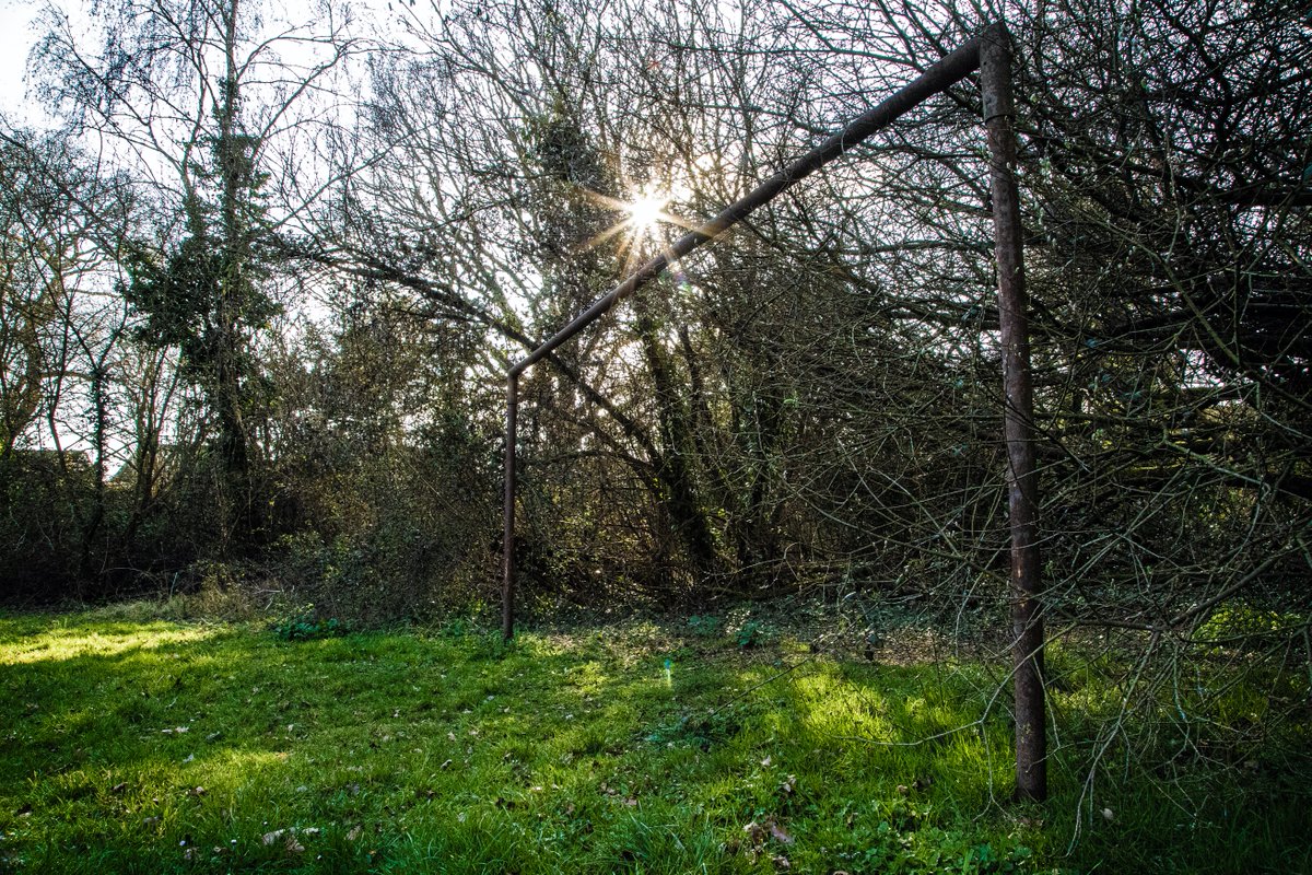 _GSPhotography's tweet photo. Grassroots football starts again in less than a week. Maybe this rusty old goal is just not going to make it! #grassroots #goalgoals https://t.co/WhpNcyhYva