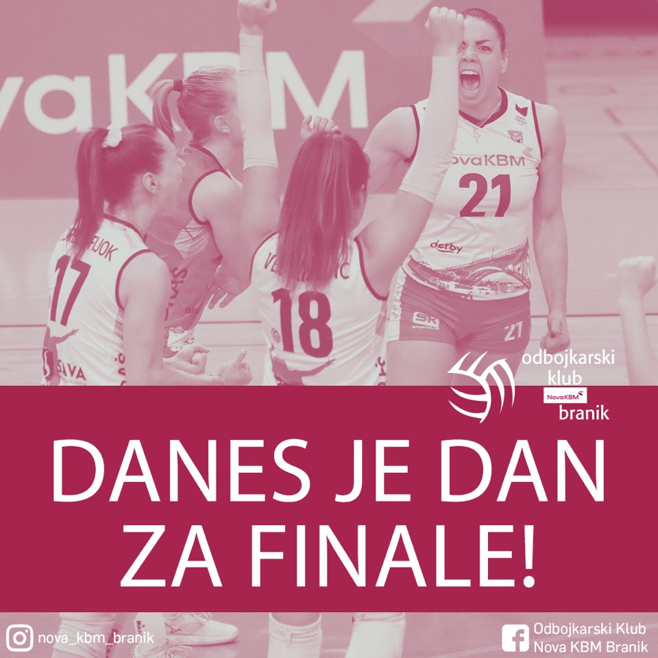 V boj za naslov! 
Danes prva tekma ženskega  finala 1.dol <a href="/Sport_Klub_Slo/">Sportklub Slovenija</a> v Kamniku! 
Kdo bo letos odnesel krono najboljšega? #oneteamonefamily #nkbm #nkbmbranik #maribor