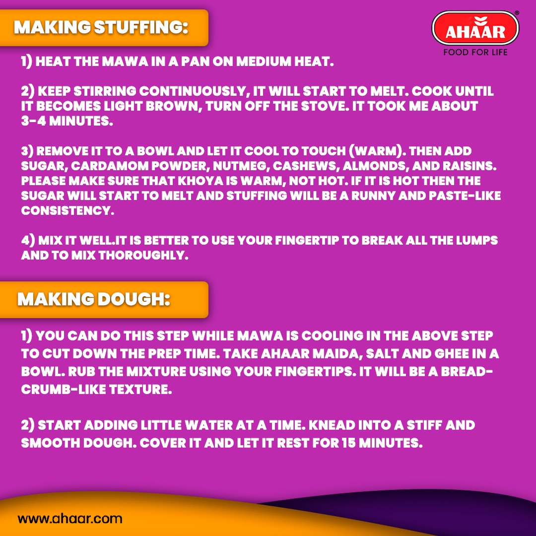 Ahaar_India's tweet photo. Recipe of #Ahaar Maida गुजिया🤤
.
.
Order Now 🛒 on https://t.co/7cBSW32esU
for more information call us - 9891590703
.
.
#ahaar #haveyourahaar #healthyfood #delhifood #desifood #foodblogger #foodie #healthy #holi #maida #gujiya #holi2021 #recipe https://t.co/3OzAoq2xCj
