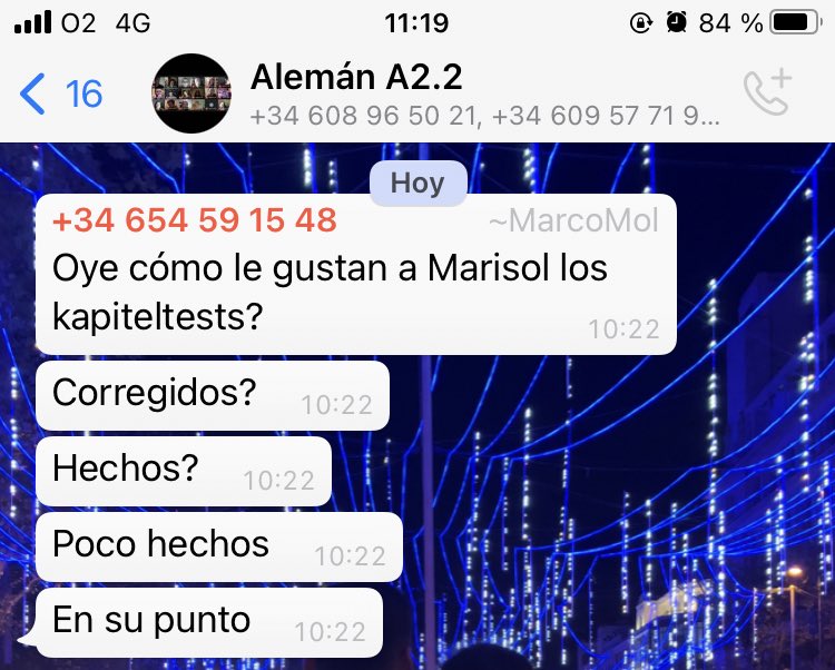 nelavm_98's tweet photo. Lo único que me gusta de mi clase de alemán es el chat de clase 😂 https://t.co/CODx12bLLG