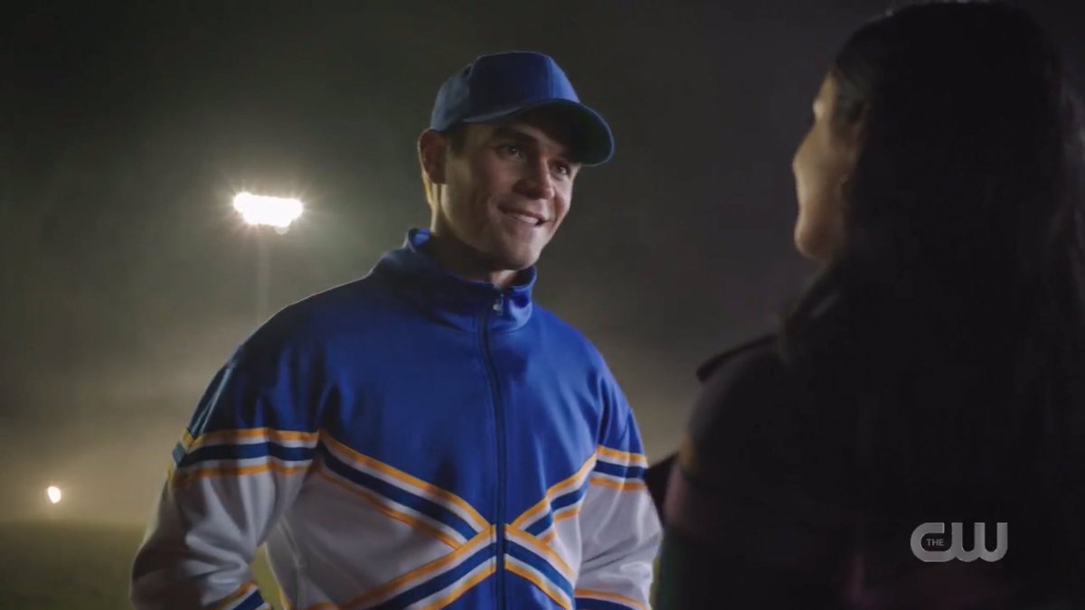 littlevarc's tweet photo. I’ve never seen this man happier. #Varchie #Riverdale https://t.co/njsvfHQtmL