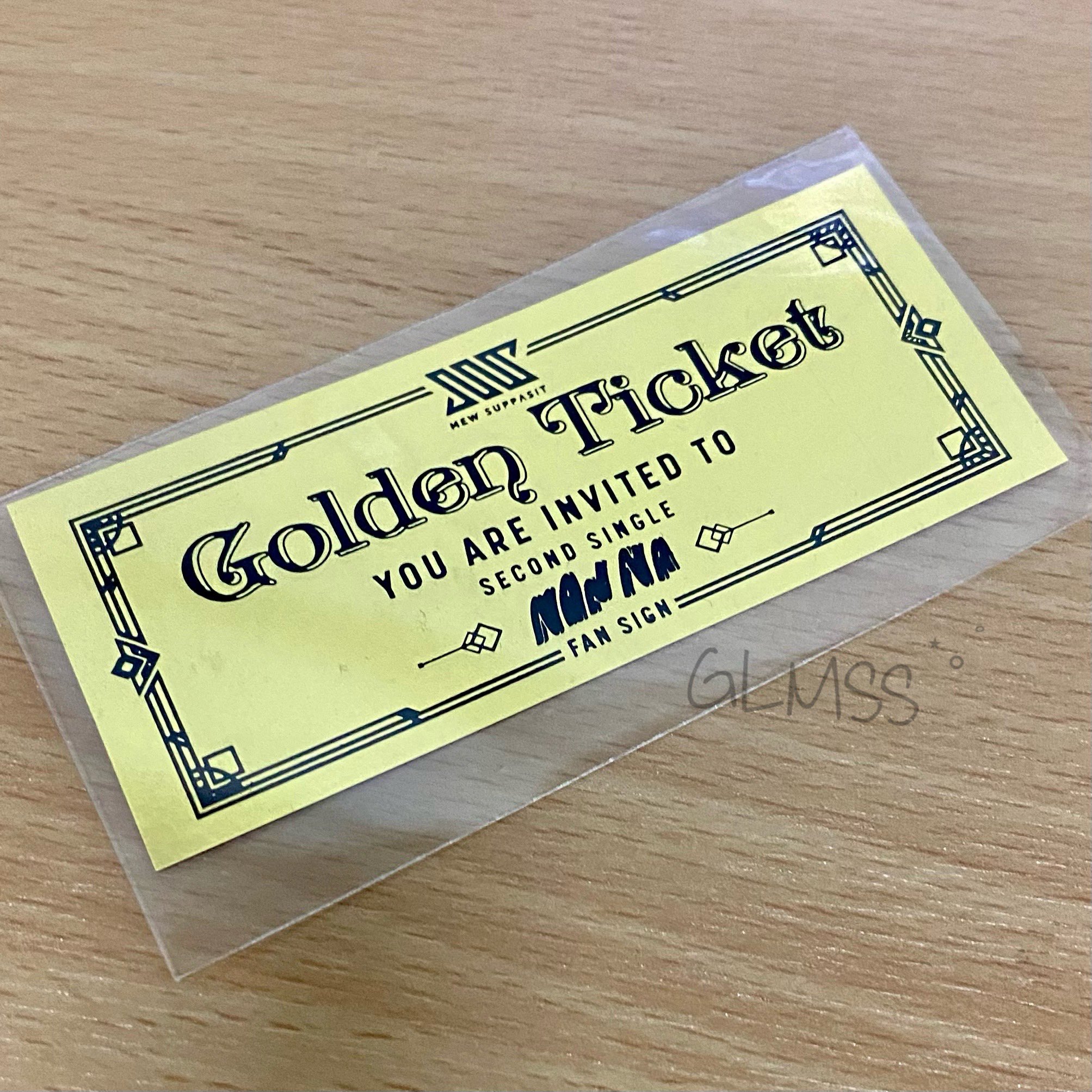 マルチボーダーシリーズ Mew Suppasit Golden Ticket ゴールデン