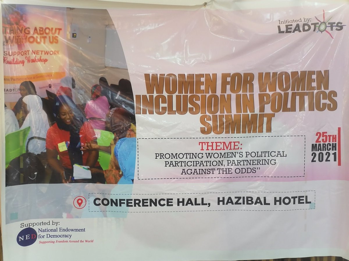 Mall_bodex's tweet photo. WOMEN FOR WOMEN INCLUSION IN POLITICS SUMMIT: Promoting Women's Political Participation, Partnering Against the Odds. https://t.co/121vQLyzwG