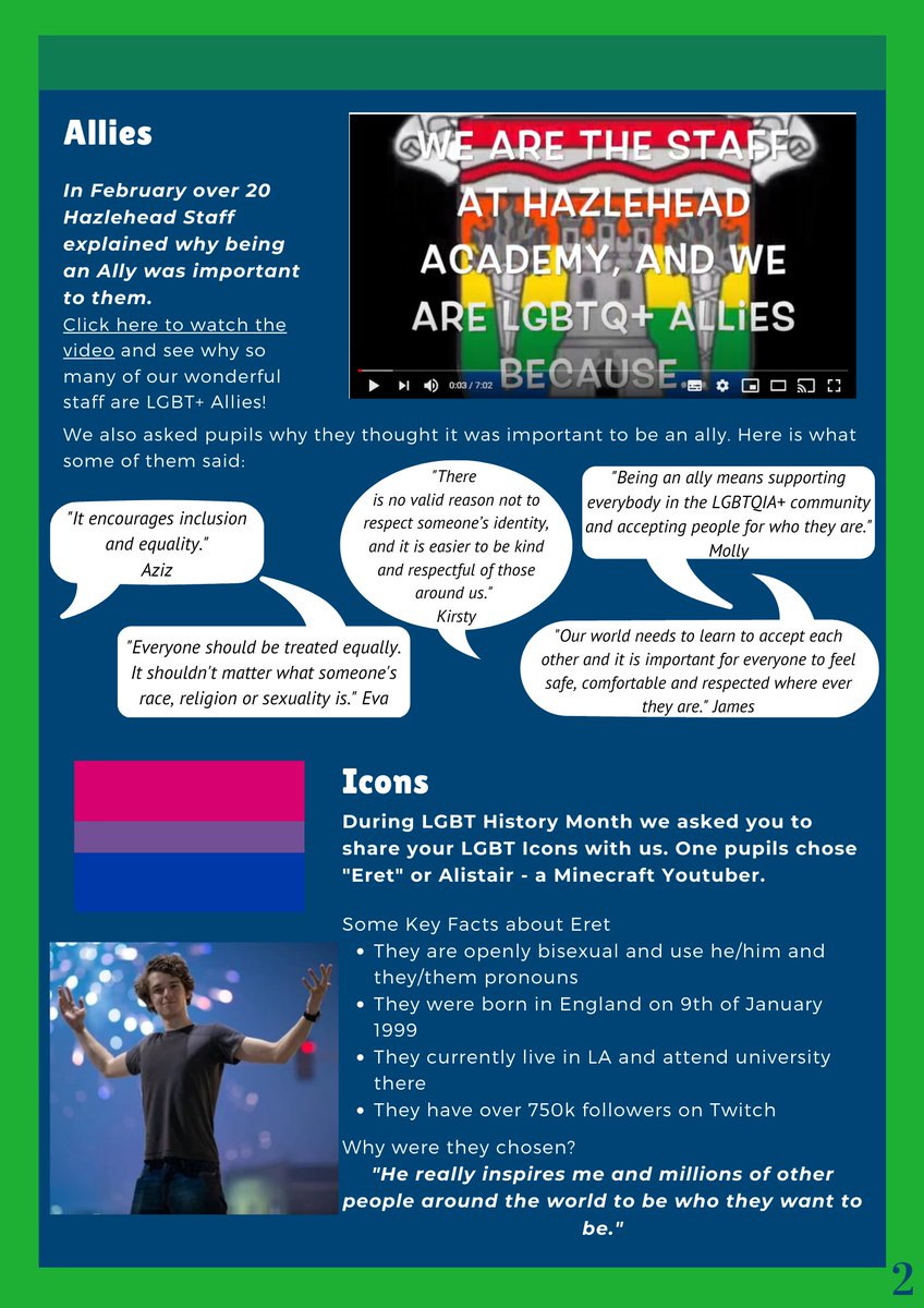 Hazlehead Academy Equality Alliance tweet media