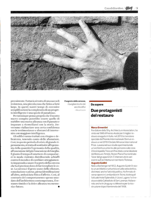 Assoarchitetti's tweet photo. 📌 “Il restauro timido: carezze, non schiaffi".

#ALA segnala l’intervento dell’architetto Marco Ermentini sul @CdT_Online, inerente la sua visione sul #rinnovo degli edifici novecenteschi.

Per saperne di più 👇 https://t.co/dhGAFKoTze