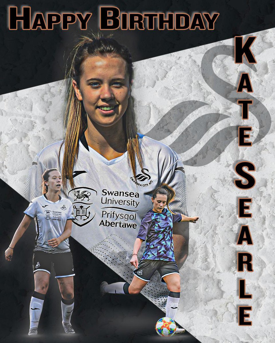 Happy Birthday <a href="/KateSearle8/">Kate Searle</a> from all at Swans Ladies 🎉🎂🦢 
Have a great day Kate
<a href="/SwansOfficial/">Swansea City AFC</a>