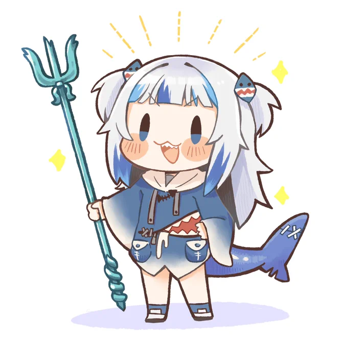\どや!/
✨?✨
#gawrt #gawrgura 