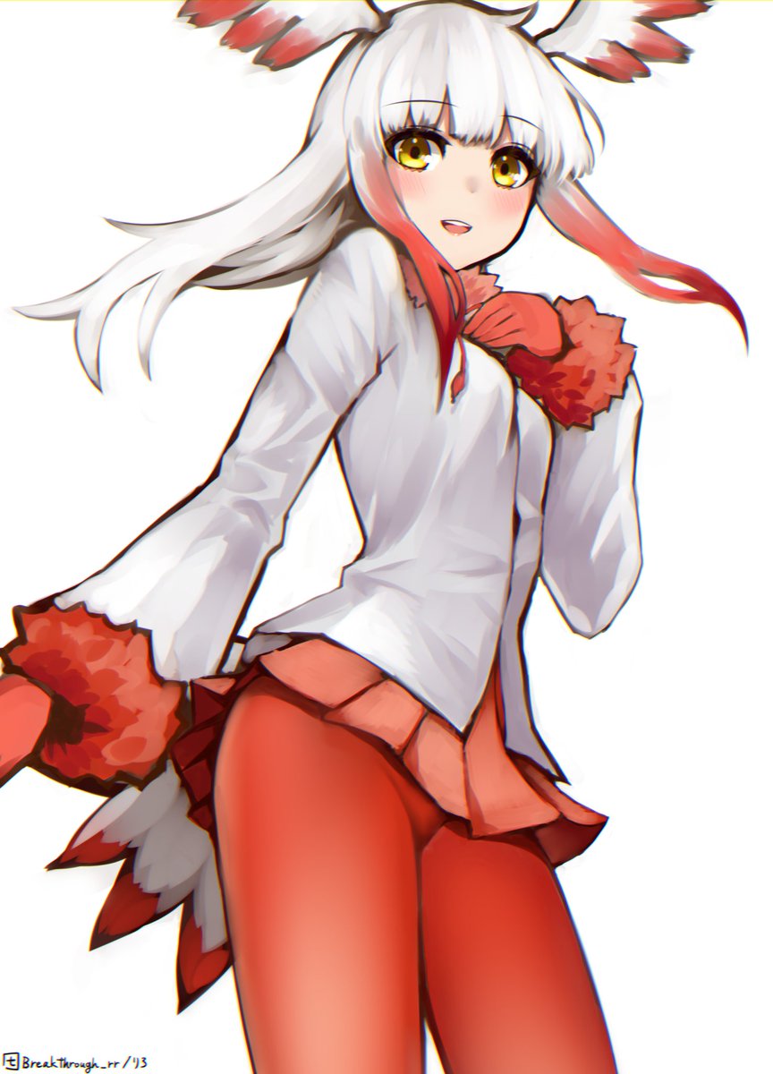 けものフレンズ「トキちゃん!! #けものフレンズ 」|りろ / omiwatariのイラスト