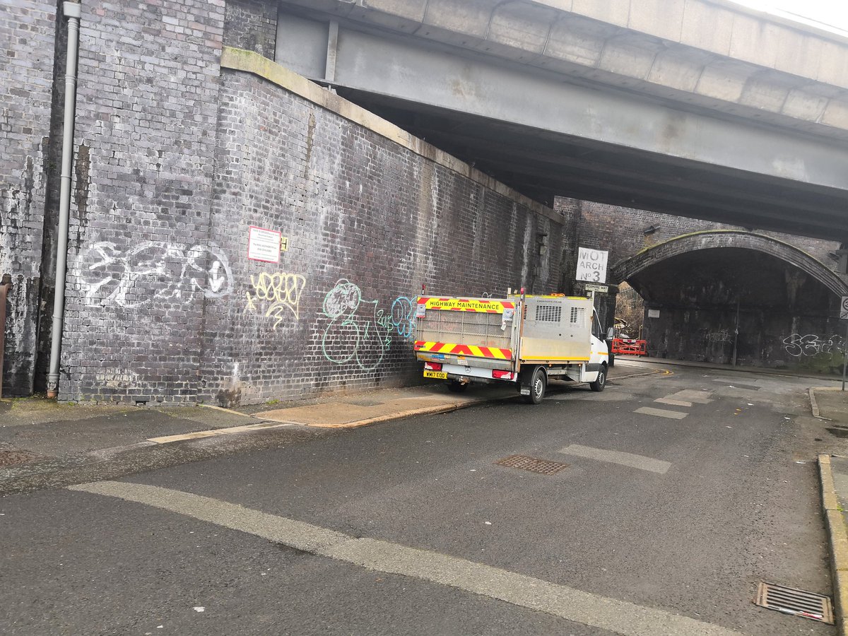 livepedestrian's tweet photo. No safe #walk2school in Liverpool. Pavement obstruction on 25/3 at 8:45am at Rexmore Way. Same as last week. @sharonconnor28 could you please instruct #highwayMaintenance drivers to park legally on the road? @Merseysidersp @lpoolcouncil https://t.co/k7mV3y3IB6
