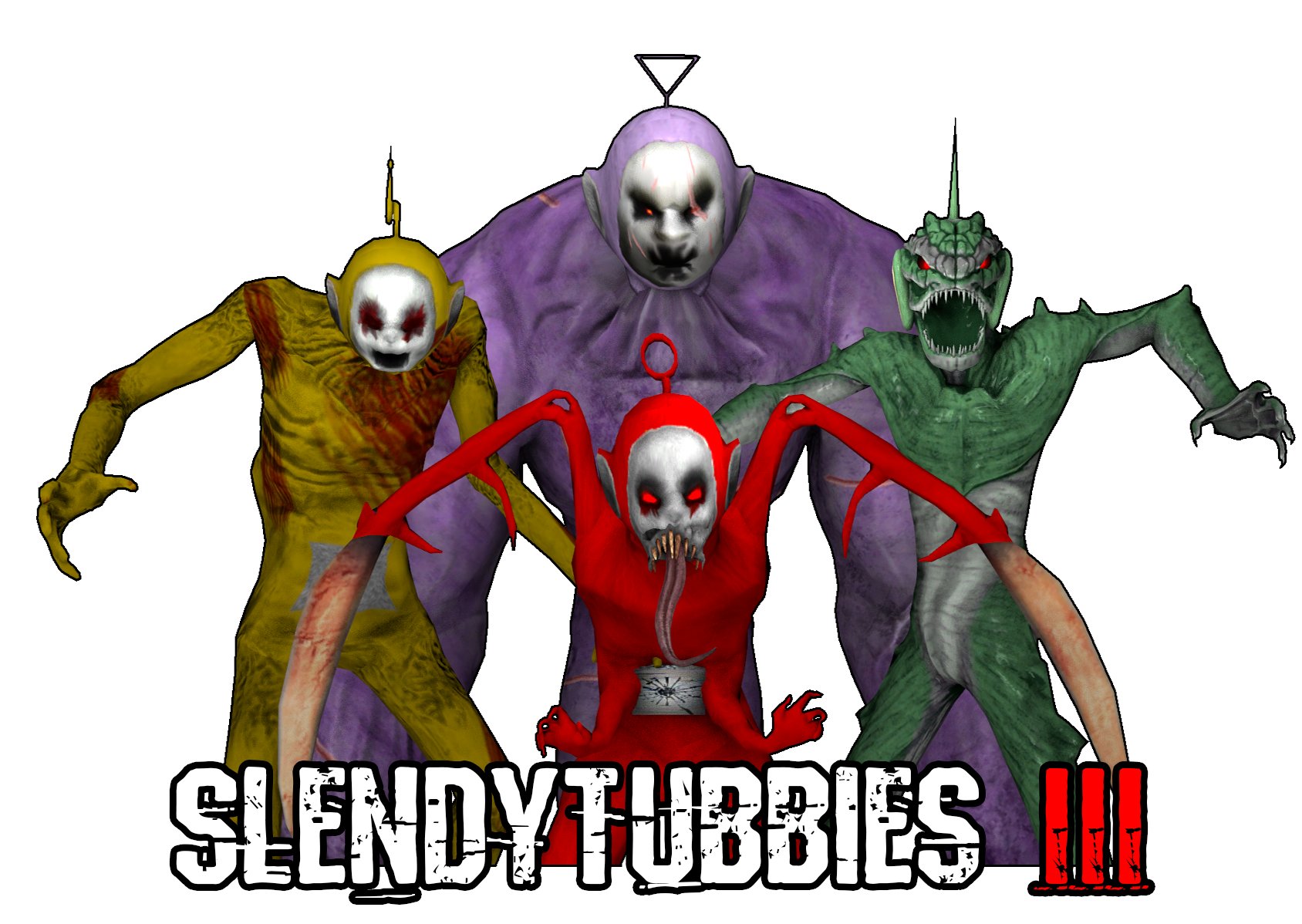 Lukiethewesly13 on X: So, I thought I could my own slendytubbies 3 logo  and it turned out awesome. You can use this for anything you want. Feel  free, but just give me