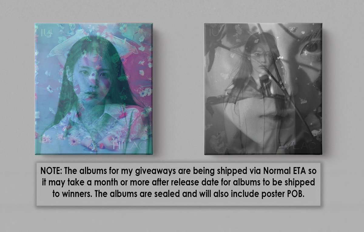 mingukiu's tweet photo. #LILAC Streaming Party GA! 🎶

🟪 4 winners of LILAC - Hilac ver.
⬛️ 4 winners of LILAC - Bylac ver.
🔁 RT to join
↪️ Reply w/ screenshot/s of streaming #LILAC album or MV in legit platforms
🇵🇭 PH uaenas only
⏰ Ends on April 3
🗒️ See note in picture https://t.co/1dKrSlD06D