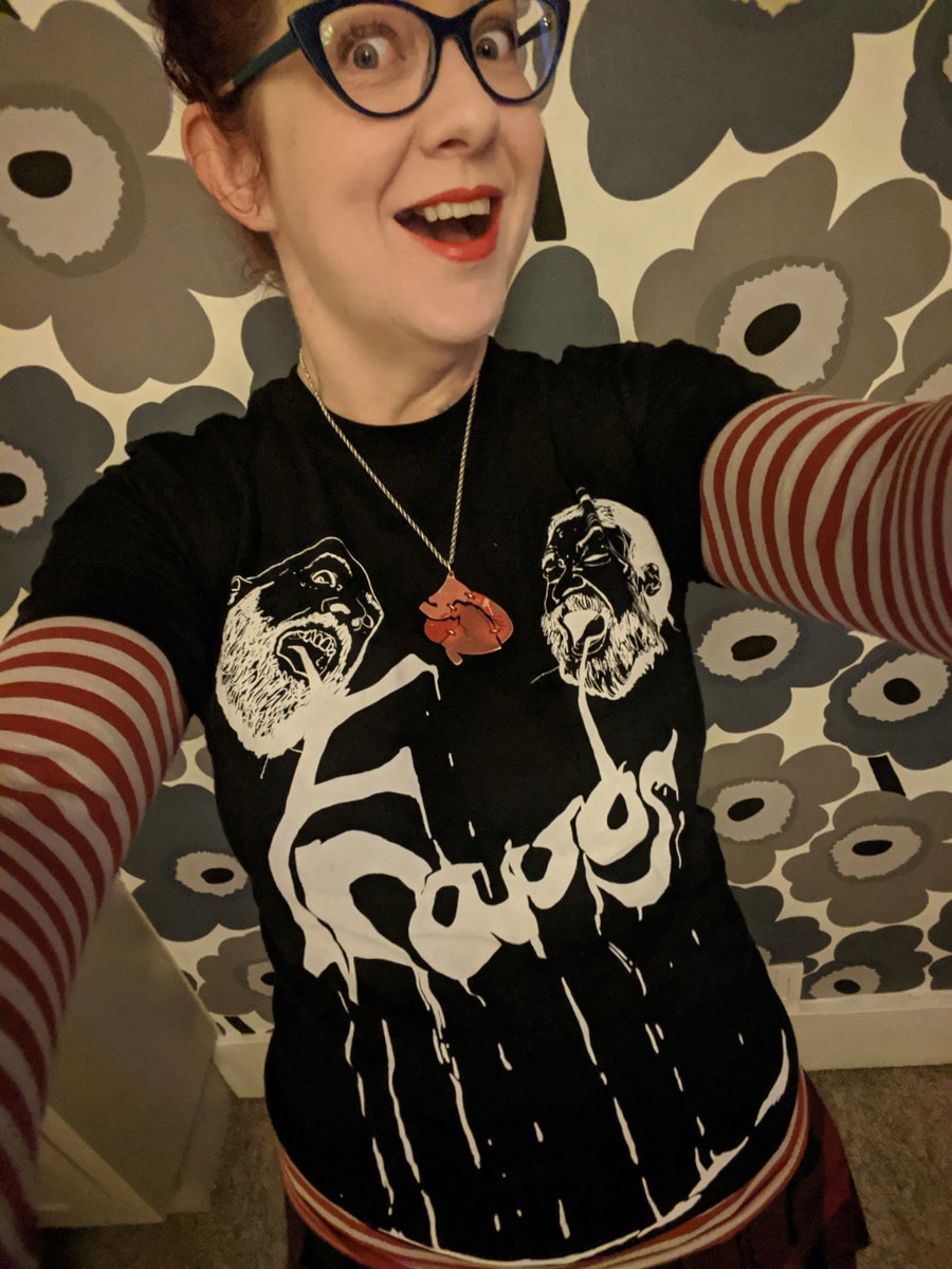 The Hope & Ruin (@thehopeandruin) on Twitter photo Back with another great band tee. This one is from Emma, with her <a href="/fraudsband/">FRAUDZZZZZZ</a> tee, which she picked up at the sold out show with @JOHNTIMESBYTWO & <a href="/ditzband/">DITZ</a> back in October 2019, courtesy of @lovethyneighbr & <a href="/hotwaxpromo/">hotwax</a> 🔥
Send your favourite band tees into hello@hope.pub Back with another great band tee. This one is from Emma, with her <a href="/fraudsband/">FRAUDZZZZZZ</a> tee, which she picked up at the sold out show with @JOHNTIMESBYTWO & <a href="/ditzband/">DITZ</a> back in October 2019, courtesy of @lovethyneighbr & <a href="/hotwaxpromo/">hotwax</a> 🔥
Send your favourite band tees into hello@hope.pub
