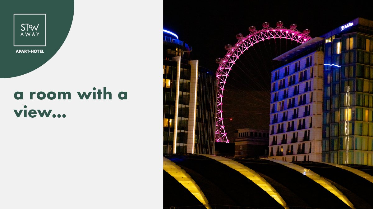 Our eco-friendly studio apartments are located in the heart of London’s creative district: South bank. 

Discover sustainable living, discover Stow-Away today.
>>> buff.ly/2OMk74u