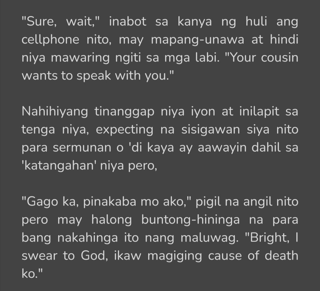 kai ·ᴗ· on Twitter "479. gago ka pala kuya bright eh 😭…