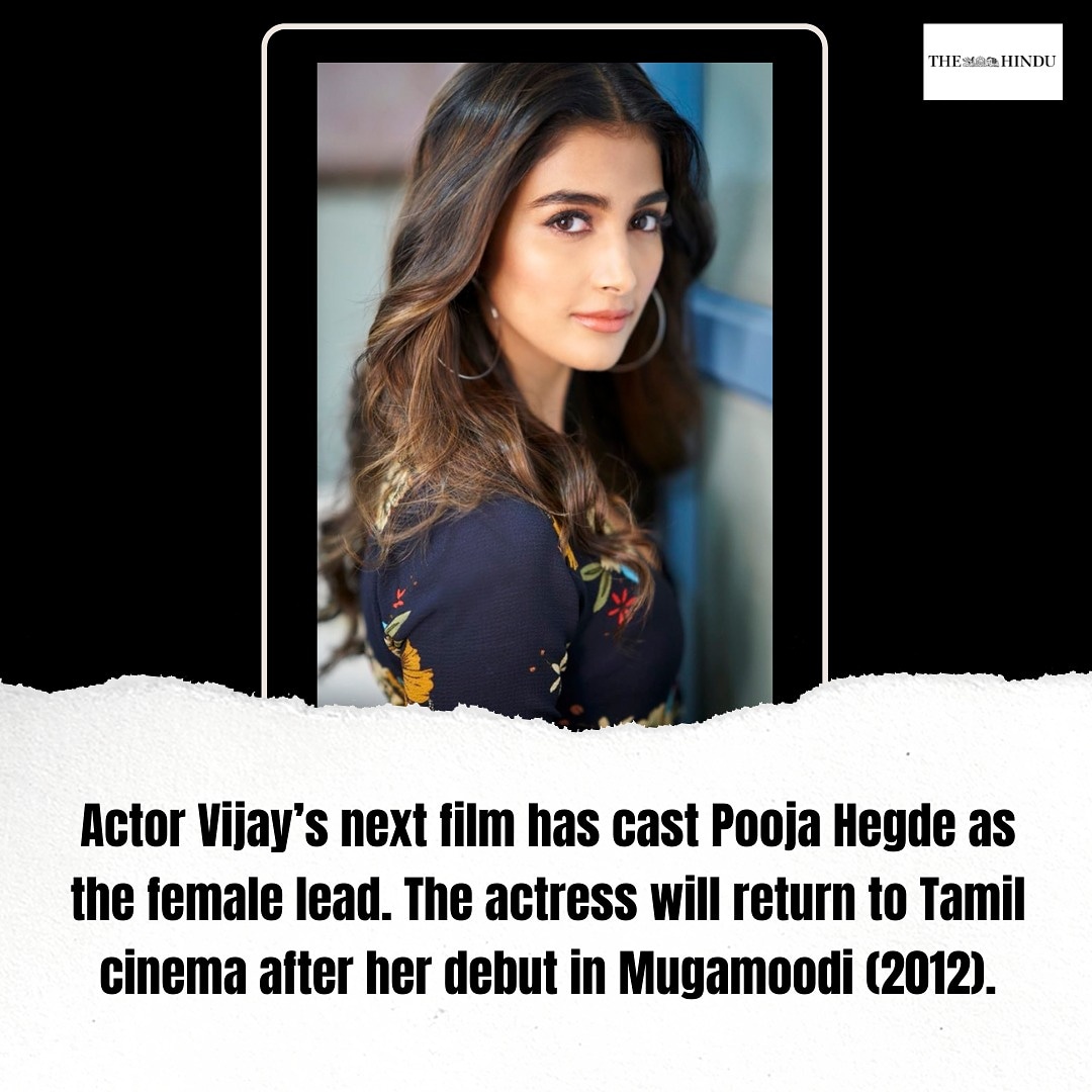 RaadhePooja's tweet photo. Waitinggg for this pair❤️
@hegdepooja 
#PoojaHegdeInThalapathy65 #PoojaHegde https://t.co/cfq5OqIRqm