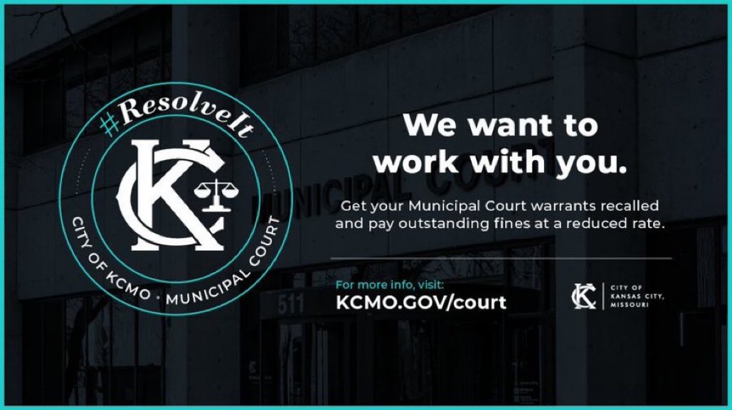 KansasCity's tweet photo. Doing wait for the last minute, there are only only SEVEN days left to get 20% off your #MunicipalCourt fines. It's time to #ResolveIt! More info - email mcpayment@kcmo.org or visit https://t.co/qj87EtLury. #KansasCity #KCMO https://t.co/AN0aUFJboE