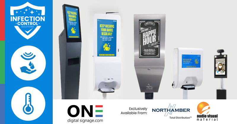 OneDigitalPLC's tweet photo. How will you keep your customers and staff safe when the time comes to reopen your business?
Our range of #infectioncontrol products include #handhygiene, #temperaturechecking, access control & #digitaldisplay functionalities suitable for any business.
👉https://t.co/B1T6F2TDST https://t.co/1qNVQvJOEV