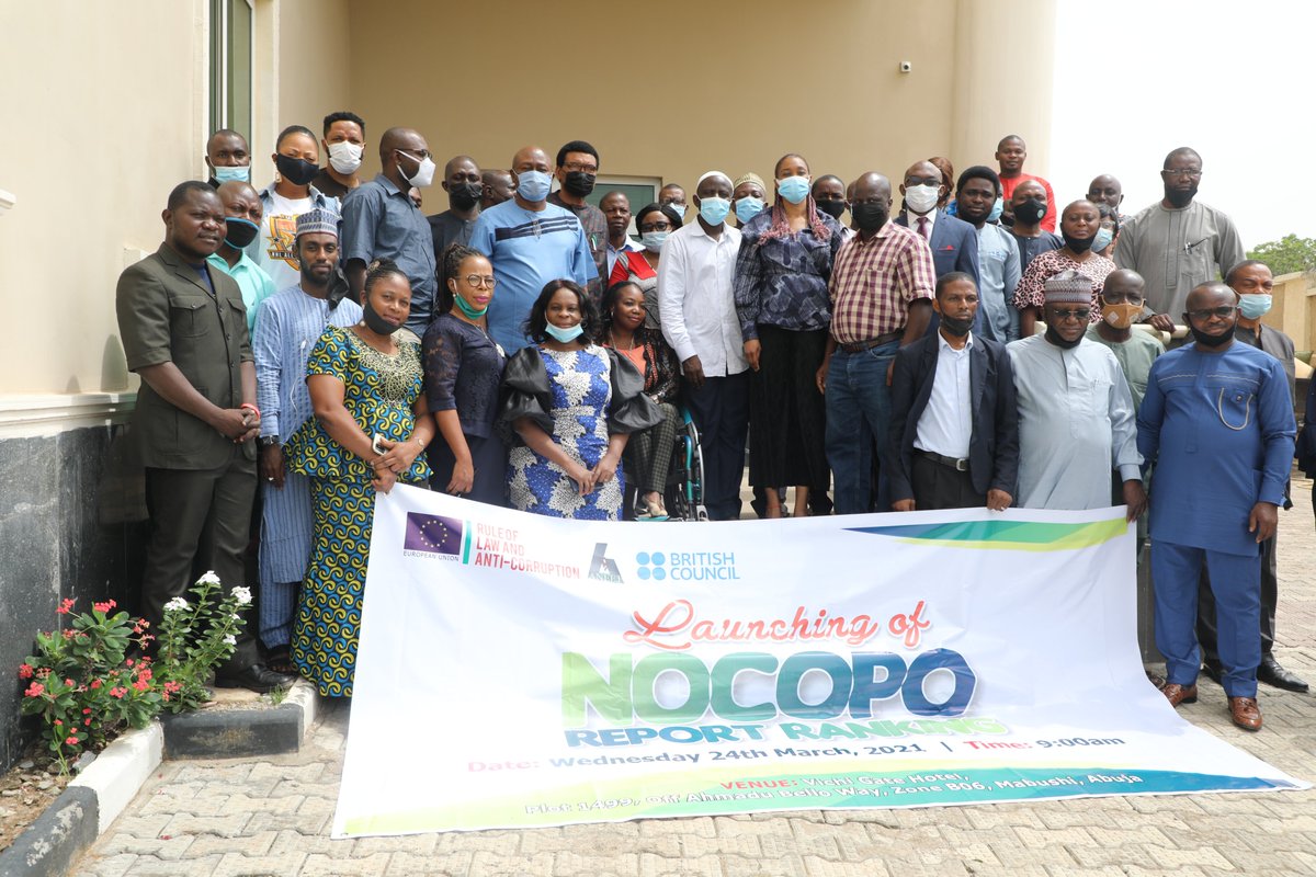 aneejnigeria's tweet photo. #ANEEJCASARNProject Group photographs of participants at the Launch of NOCOPO Compliance Report Ranking of MDAs in Abuja. @ngBritish @EUinNigeria @ppmonitorNG @BBP_NG @NISDNG @PolicyIntl @serdecnig @Ugolor @LAtakpu @ighodi @nocoponigeria @ogpnigeria @opengovpart @Stan_Achonu https://t.co/Jj7l95A0jA