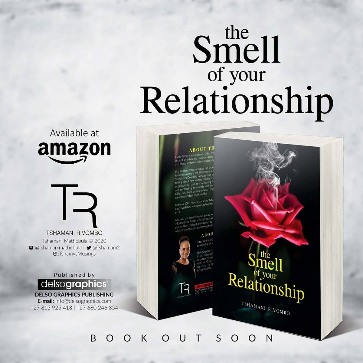 Tshamani2's tweet photo. #Tshamy'sMusings Author of 3 books.
1) From My Belly to Yours @ 250.00
2) *UNMASKING @ 280.00
3) The Smell of your relationship @ 250.00
All 3 @ 650.00
DM me for your copies https://t.co/FZEQ6VkD4C
