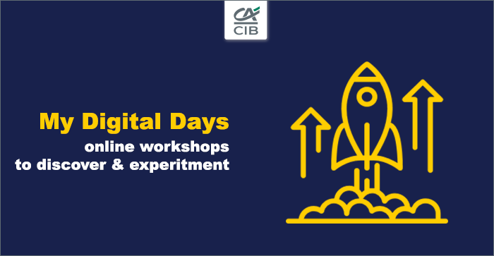 CA_CIB's tweet photo. #MyDigitalDays | Another round of workshops this morning! We get to learn how to code &amp; experience a fully #digital remote workshop based on #Agile and #Designthinking methodologies! https://t.co/Vwk6sFWwkR