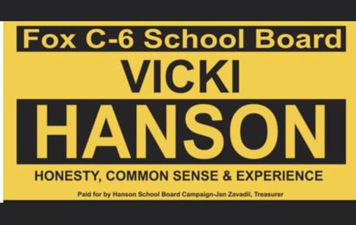 FoxNEAstrong's tweet photo. Supported by Jefferson County Labor Club and Fox NEA, vote for Vicki in April! #proteacher #prostudent https://t.co/l5vlcBUj1X