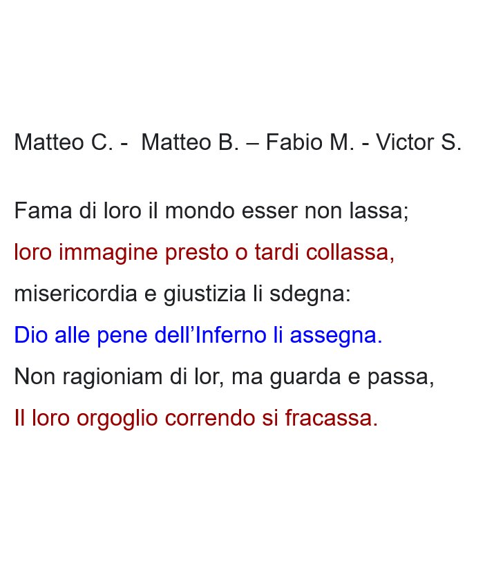 3aparinico's tweet photo. Terzine a 4 mani...
Matteo C. - Matteo B. - Fabio M. - Victor S. (2A)
#DanteSocial @MuseLOMBARDIA @RaiGulp https://t.co/tIlmzaMoy4