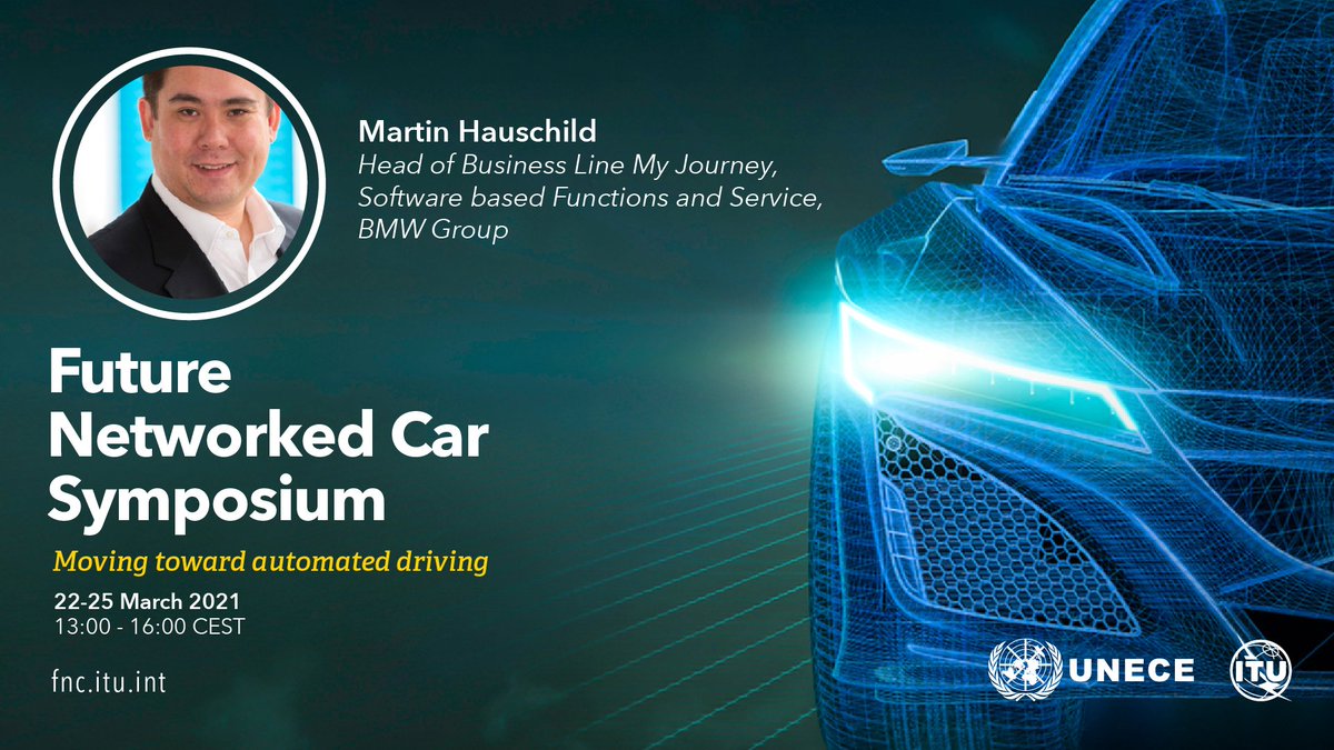 ITUstandards's tweet photo. Highly automated driving needs wireless vehicle communication for:
🛣️ Road data/works info
💥 Dynamic situations
🚶‍♂️ Identifying vulnerable road users

Learn from the #connectedcar experts paving the way for safe #smartmobilty, today at #FNC

ℹ️ Don't miss: https://t.co/385v5y0gF9 https://t.co/8fzDNxPoWo
