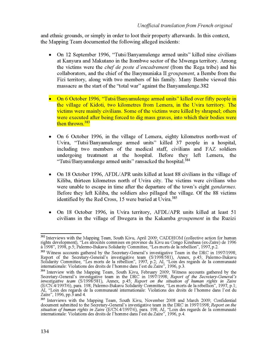 UN Mapping Report tweet media