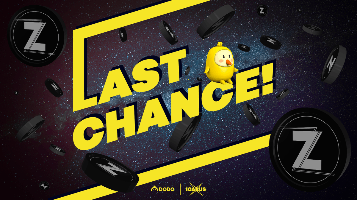 zetta_icarus's tweet photo. ⌛️Last 24h⌛️
Dear Community,
As the DodoEX sale is ending, we would like to remind you that this is the last chance to get the guaranteed $ICA airdrop🧐

🔶Website update 👀 
🔶Whitepaper v3 👀 
🔶Audit in progress 👀 

Tired of being on the “sidelines”?
https://t.co/ZrWpzGGdDT https://t.co/lLAVWywWbm