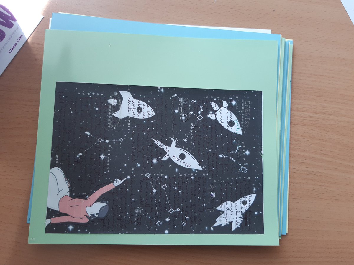 GrowFlow4's tweet photo. Projecte transversal acabem els fanzines  !! @insacanoriac #acabemelprojecte #fanzine https://t.co/cKXY1o1grU