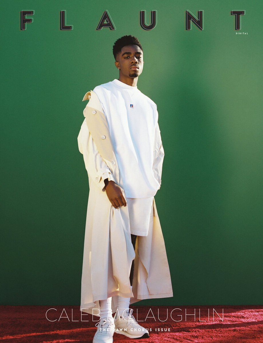 FilmUpdates's tweet photo. Caleb McLaughlin photographed by Chrisean Rose for Flaunt Magazine https://t.co/tfUqoIkkq8