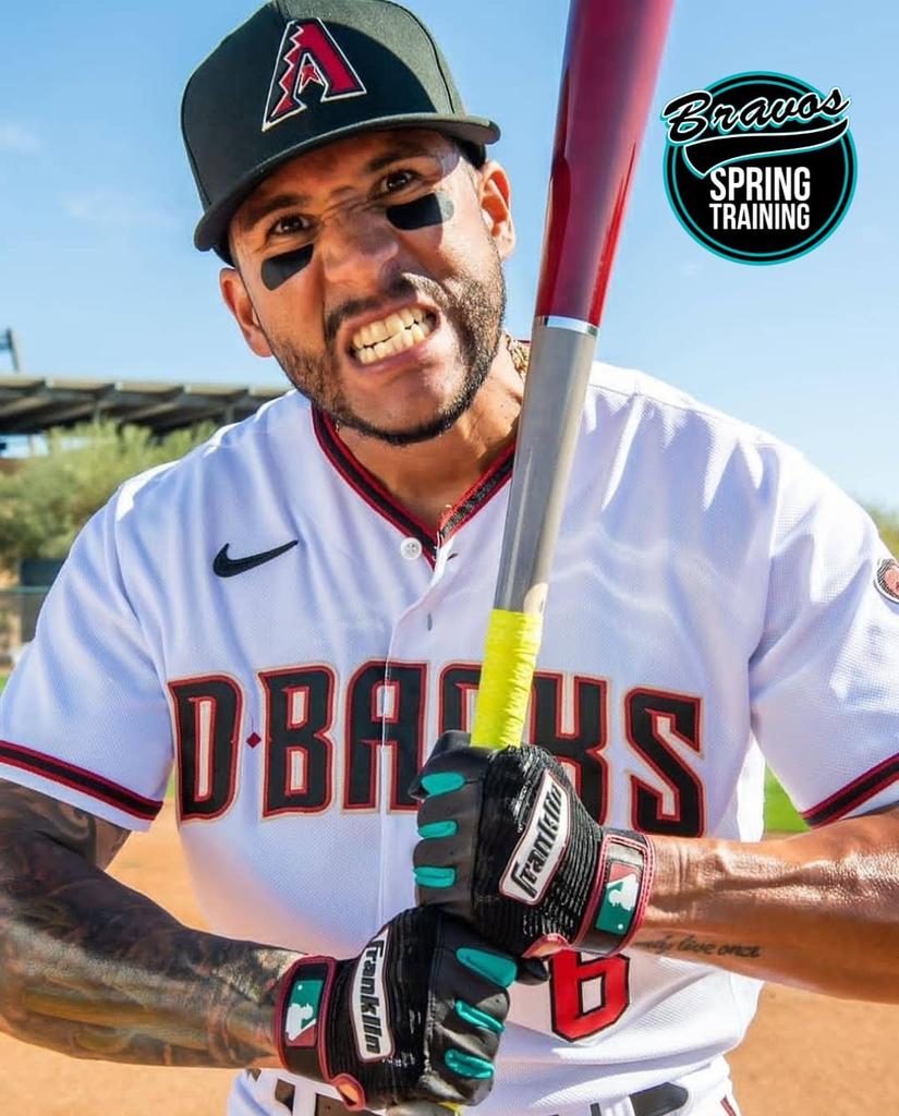 labarrabrava's tweet photo. #TalentoBravo en #SpringTrainingMLB (24.3.2021):
* D. Peralta (LF - Dbacks) 3-2, 1 2H, 1R (.306)
* W. Flores (3B - Giants) 2-1, 1 2H, 1BB, 1R (.308)
* E. Díaz (C - Rockies) 4-1, 1K (.344)
* T. Estrada (2B/3B - Yankees) 2-0, 1K (.174)
* B. Valera (1B - Blue Jays) 3-0 (.100) https://t.co/O0lgEhOHe3