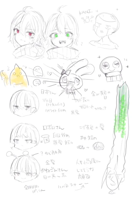 本日の雑多落書きとなります。
※一部捏造有 