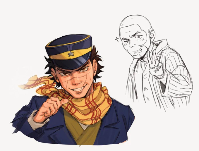 i want to trap them in my mind palace #goldenkamuy 
