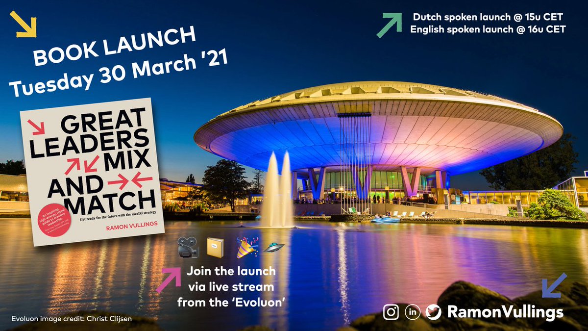 SpeakerWorld's tweet photo. Our world is changing rapidly. More than ever, we need solutions that provide the answer to several challenges simultaneously. Get ready for the future, join the book launch of @RamonVullings' on Tuesday, March 30th, to find out more. https://t.co/LllOtH9Nxr #ideaDJ #strategy https://t.co/kbNEuPPyTo