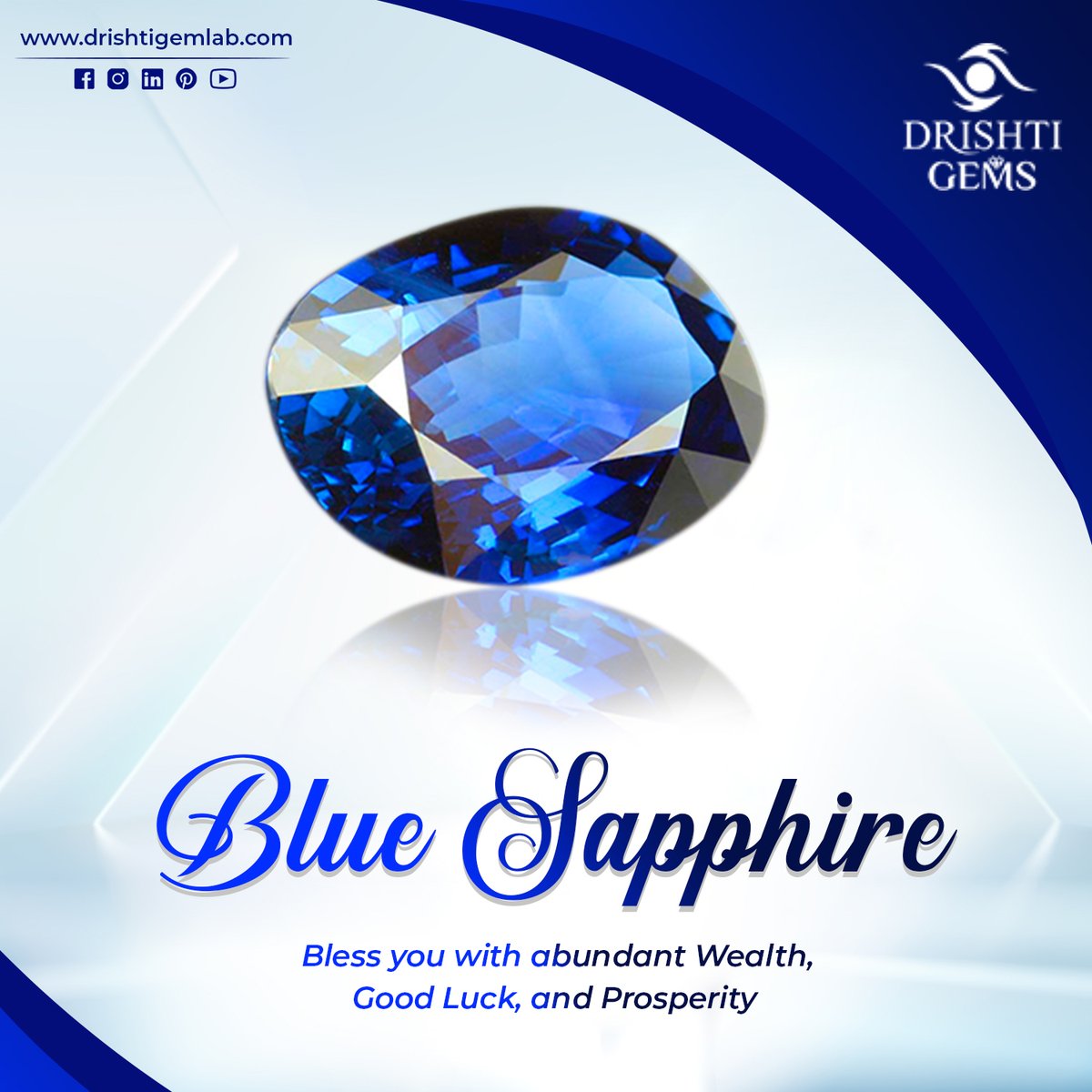 drishtigemlab's tweet photo. The dazzling blue sapphire adorns by the people because of its charm and elegance. Drishti Gem Labs is one of the best places to buy this original certified and tested gemstone. If you want to buy it, then order now! https://t.co/l8W0N4RMJX

#Gems #gemstones #onlinegemstones https://t.co/pg187lhqXA