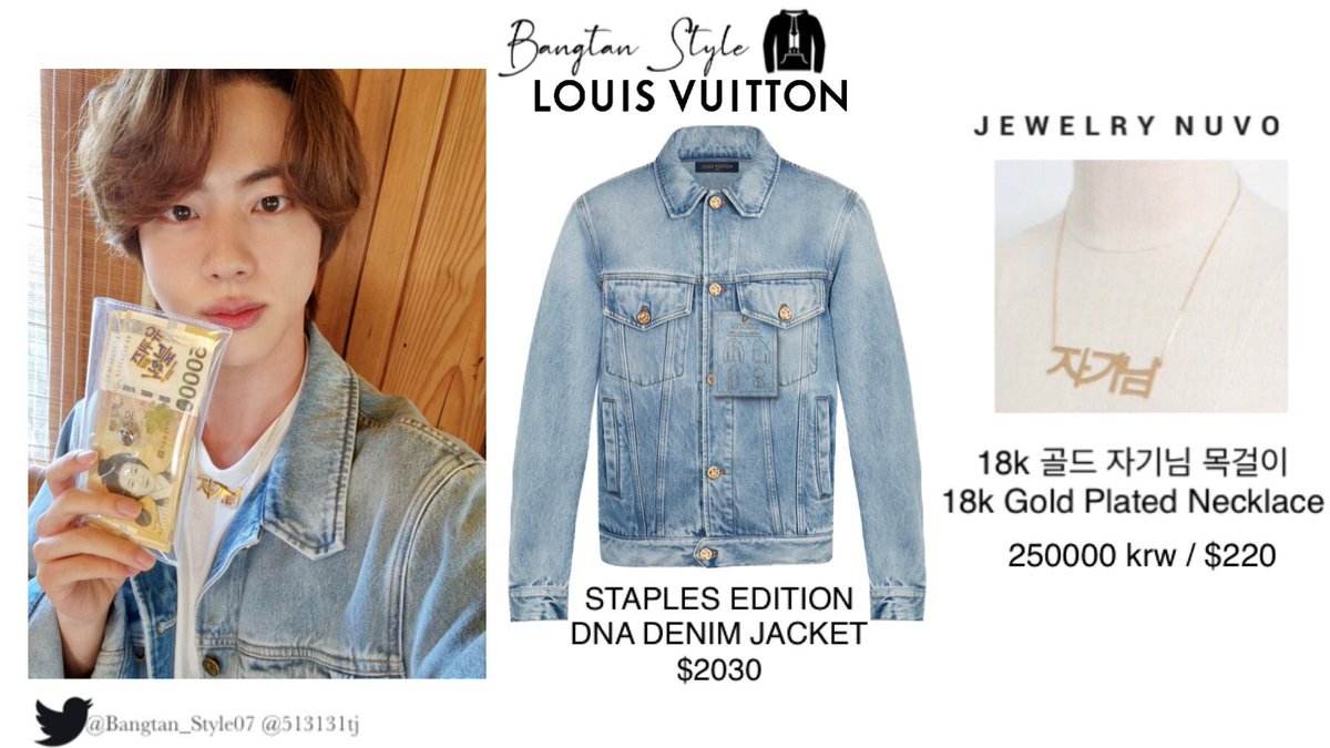 Louis Vuitton on X: #Jin in #LVMenSS22. The @bts_twt member and