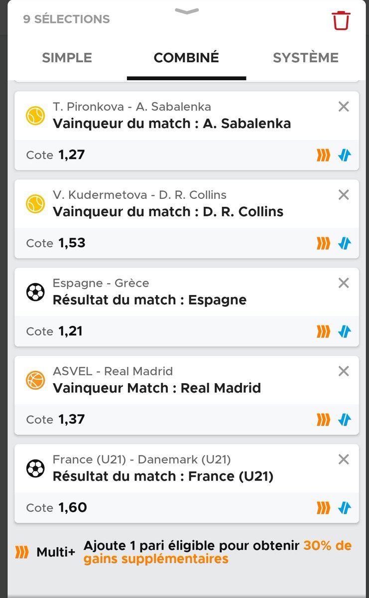 ZPRONO1's tweet photo. Choix du jour
Gérez vos mises 💪

#Parionsport https://t.co/0rMHSzZwAx