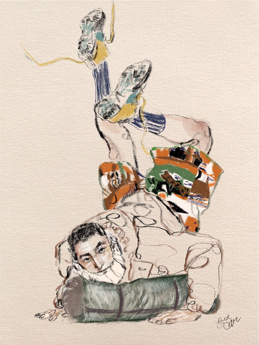 Sang_illust's tweet photo. Balance 
.
.
.
.
.
#lineart #linedrawing #fashionstyle #fashionillustration #croquis #kunst #dailyfashion #contemporarypainting #pastelart #illustgram #drawart #sketchingdaily #doodleartist #pencilportraits #패션일러스트 #크로키 #스케치북 #라인아트 https://t.co/E6Gik5Zfhc