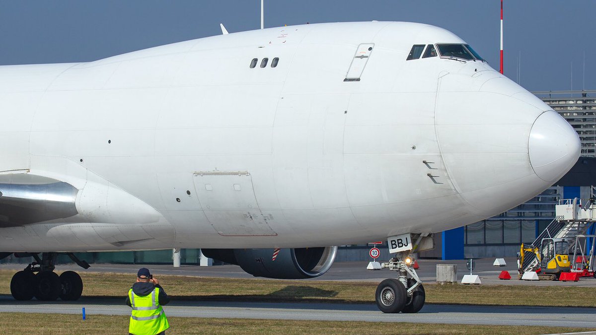 sralfalo's tweet photo. Another #aerotranscargo @BoeingAirplanes #b747 #Queenoftheskies @HamburgAirport today #erbbj came and went back to #nursultan https://t.co/uwSSato9ys