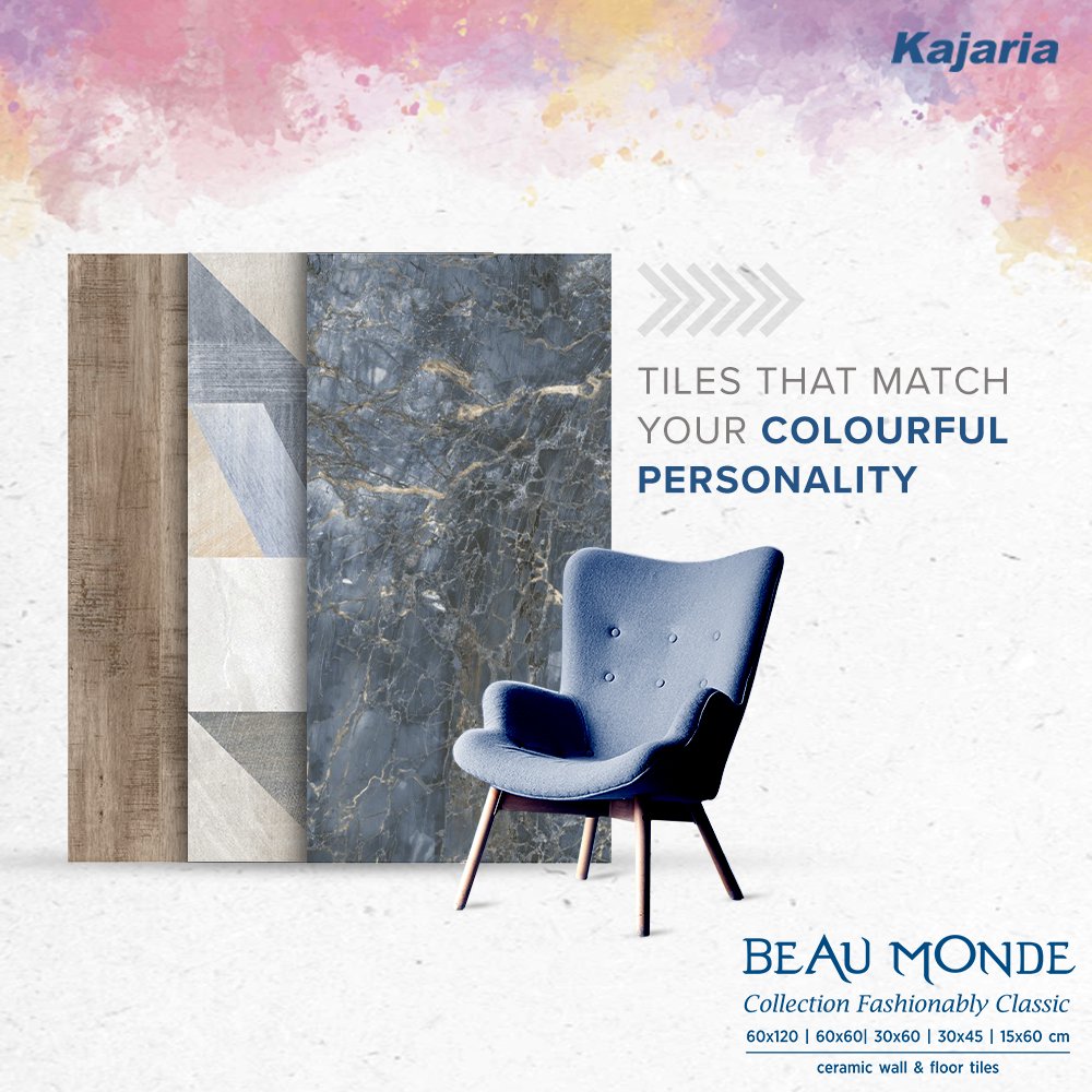 KajariaCeramic's tweet image. Beau Monde is a dazzling collection that adds the colour of beauty to every space. To give your home a fashionable makeover, explore these tiles at your nearest Kajaria showroom: bit.ly/KajariaDealerT…

#Kajaria #KajariaCeramics #CeramicFashion #KajariaTiles #FashionablyClassic