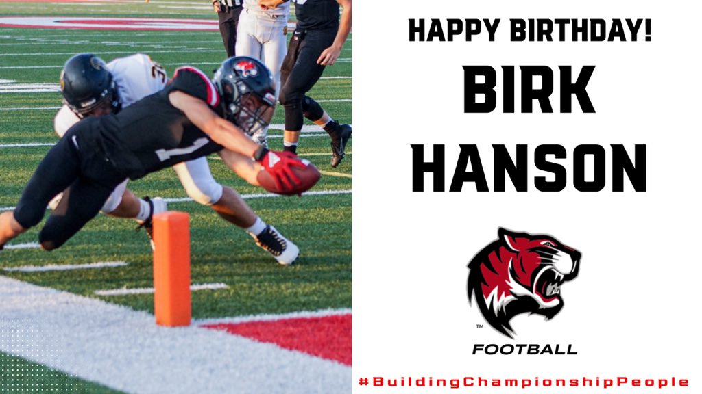 🏈 Happy Birthday Birk!! 🏈

#BuildingChampionshipPeople