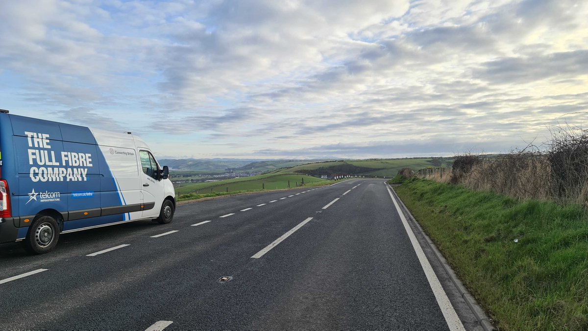Blue skies and beautiful scenery in #Ceredigion as we start to mobilise for <a href="/WeFibreUK/">WeFibre</a>'s rural Gigabit rollout! 🏴󠁧󠁢󠁷󠁬󠁳󠁿 🚀  

#GigabitBroadband #ProjectGigabit <a href="/DCMS/">Department for Culture, Media and Sport</a>