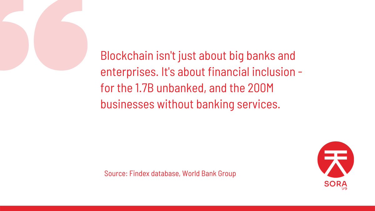 sora_xor's tweet photo. #SORA will deliver a new economic order - one based on financial inclusivity and awesome #technology. 

#blockchain #blockchaintechnology #defi #decentralization #fintech https://t.co/RLSPxZ9z8E