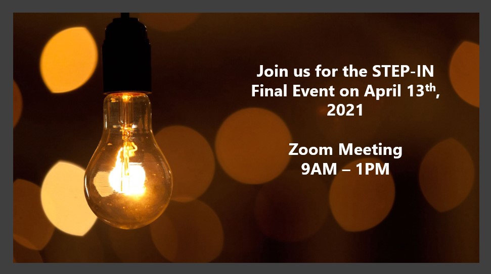 STEPIN_project's tweet photo. Registration open for the STEP-IN final event! 👇
https://t.co/J05wZb9kqd https://t.co/pJpoqpDybO