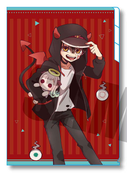 あみあみで予約開始！10%OFF クリアファイル3ポケット 地縛少年花子