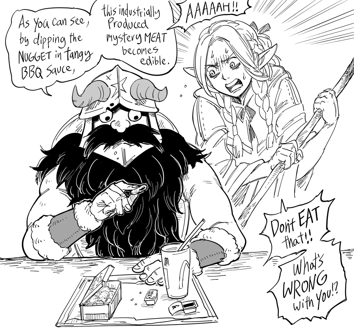 Nuggets - RT @baalbuddy: Patreon request:"Senshi, the dwarf from Dunge...