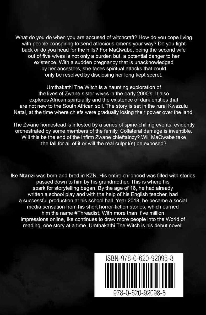 ikentanzi_'s tweet photo. Hey 🙋🏾♂️😁
Heres the official synopsis of #UmthakathiTheWitch 😌 Have a read at it and see if anything sounds familiar 🌚.
Love,
#Threadist https://t.co/s60YWCXsFi