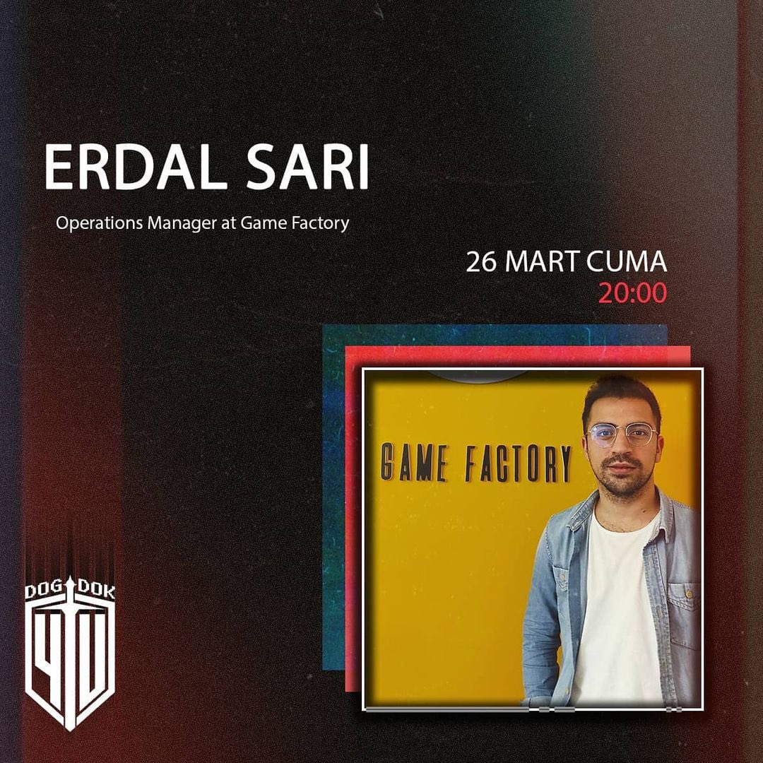 🎮 Funmoth Games kurucu ortaklarından <a href="/compengi/">Tolga Ozturk</a> ve Game Factory ekibinden operation manager Erdal Sarı, yarın <a href="/ytu_dogdok/">YTU DOGDOK</a> Twitch canlı yayınına konuk oluyor!

📢 Yayın linki; m.twitch.tv/ytudogdok
