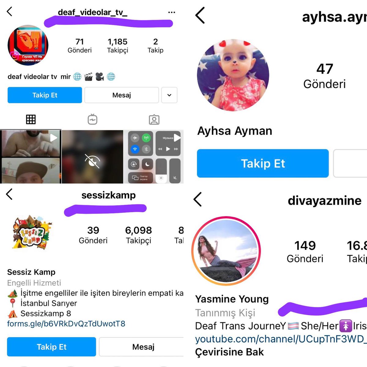 gulbenergen's tweet photo. Fıırat Delikanlı (Kaya) isimli şahıs;
- İnstagram da 145 kişiyi takip ediyor.
- 60 dan fazla sağır insanlar ve sağır derneklerle ilgili  hesapları takip ediyor.
- Sağırlara şiddet içeren görüntülerin yer aldığı bir İnstagram hesabını da bolca beğenmiş.. #FıratDelikanlıTutuklansın https://t.co/sFY1Hcp9eJ